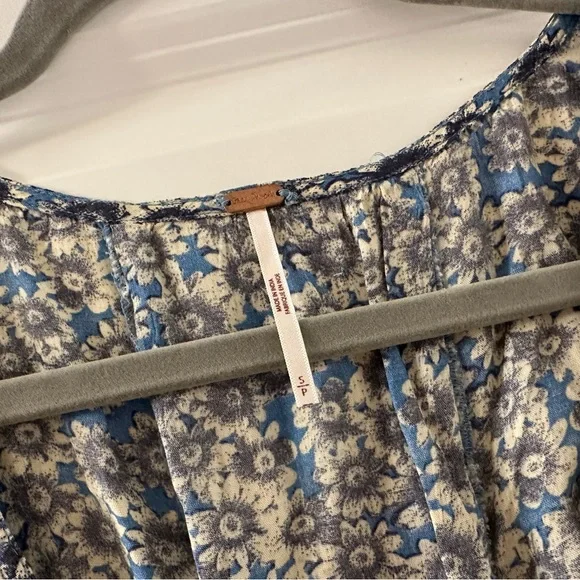 Free People lace up Mini Dress| size small - Picture 5 of 6